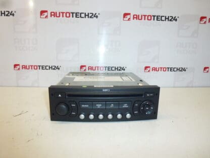 Autoradio met CD MP3 Citroën Peugeot 9663080277 657903