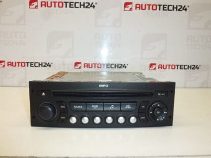 Autoradio met CD MP3 Citroën Peugeot 96643698XT 657919