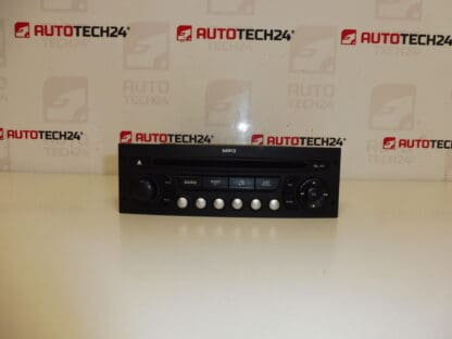 Autoradio met CD MP3 Citroën Peugeot 96646223XT