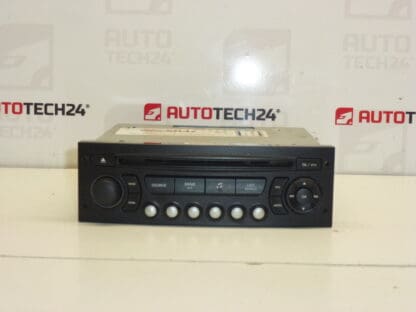 Autoradio met CD MP3 Citroën Peugeot 9666967777 6579FG