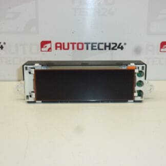 Peugeot 307 II computerradiodisplay 9649862680 6155FQ