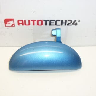 Portiergreep links achter Citroën C1 Peugeot 107 blauw metallic 9101AQ