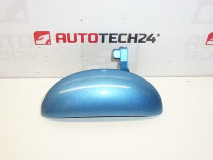 Portiergreep links achter Citroën C1 Peugeot 107 blauw metallic 9101AQ