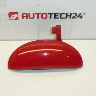 Portiergreep links achter Citroën C1 Peugeot 107 rood 9101AQ