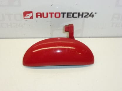 Portiergreep links achter Citroën C1 Peugeot 107 rood 9101AQ