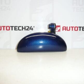 Portiergreep links voor Citroën C1 Peugeot 107 blauw met. 9101AK