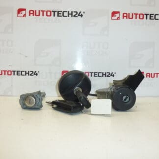 Set sloten plus twee sleutels Peugeot 207 4162KF 4162NV