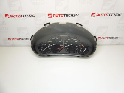 Snelheidsmeter alarmen 46000 km Peugeot 206 9659728980 6106LG