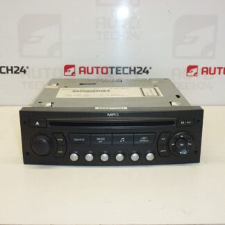 Autoradio met CD MP3 Citroën Peugeot 9662925977 6564CJ