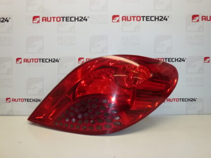 Lamp rechts achter Peugeot 207 9649986580 6351Y7