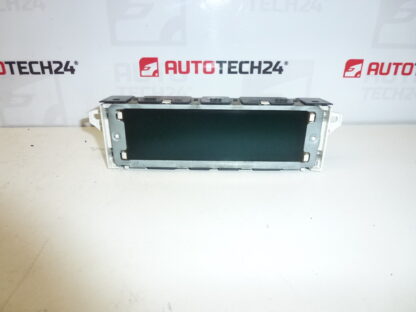 Peugeot 407 computerradio display 9666631380 659349